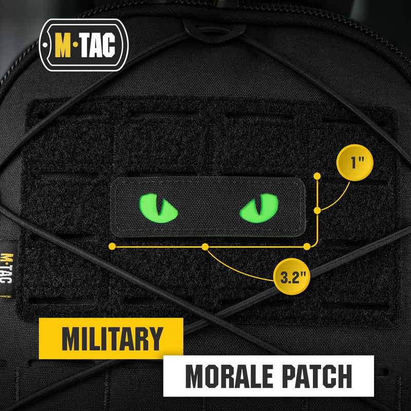Load image into Gallery viewer, M-Tac Patch Cat Eyes Laser Cut
