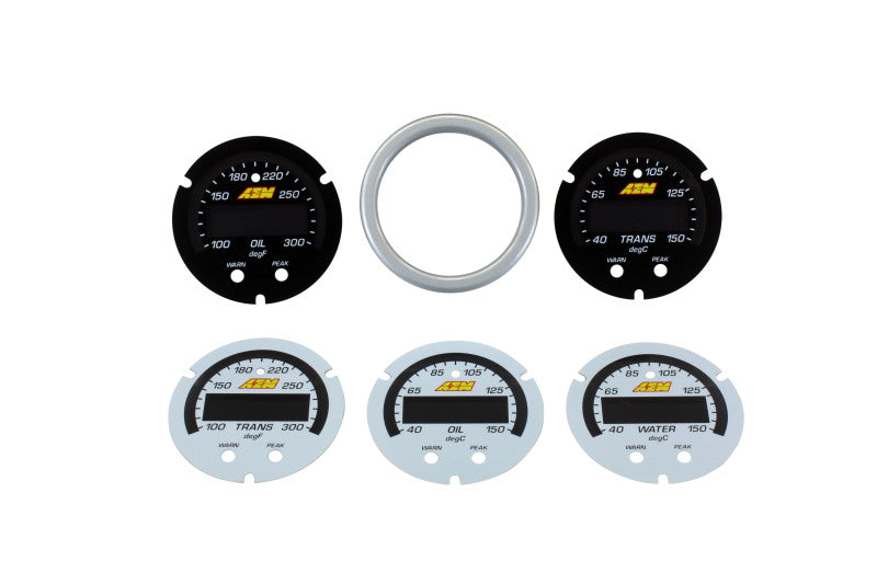 Load image into Gallery viewer, AEM Electronics Instrument Trim Ring Set
