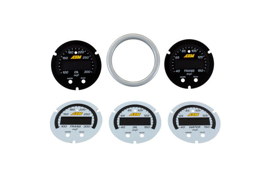 AEM Electronics Instrument Trim Ring Set