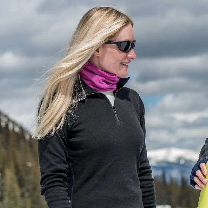 Load image into Gallery viewer, Midweight Women's Wool 1/4 Zip - 100% Merino Wool
