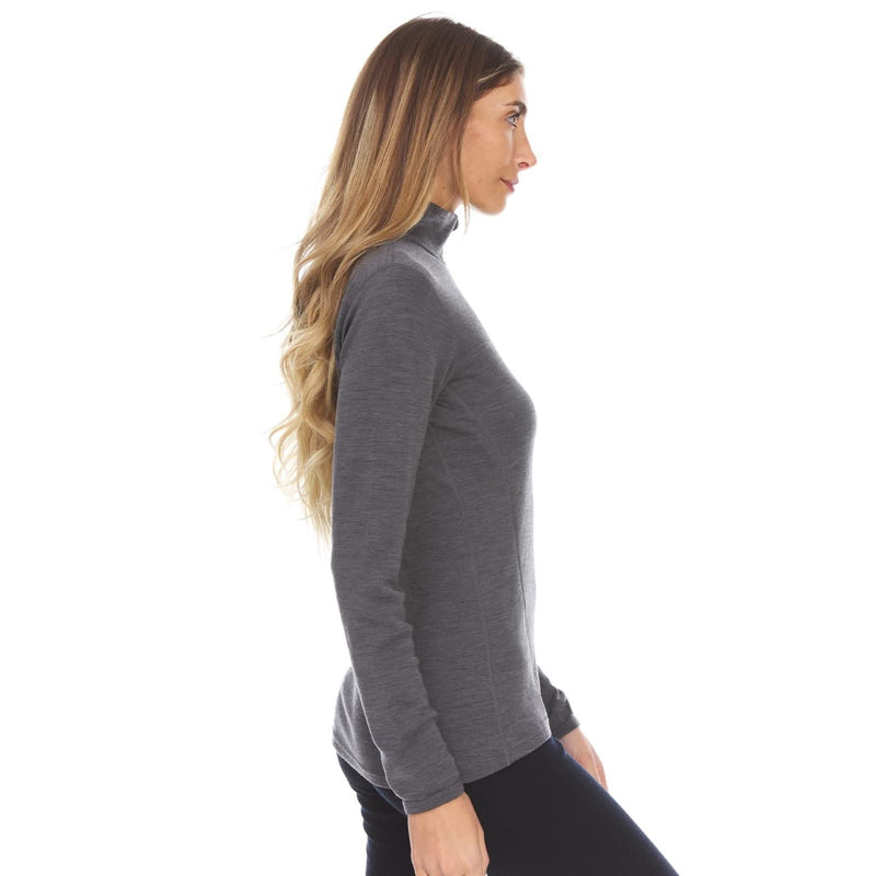 Load image into Gallery viewer, Midweight Women's Wool 1/4 Zip - 100% Merino Wool
