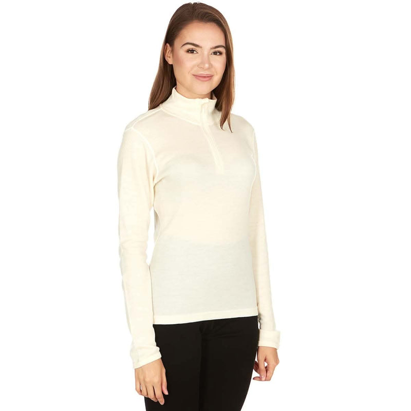 Load image into Gallery viewer, Midweight Women's Wool 1/4 Zip - 100% Merino Wool
