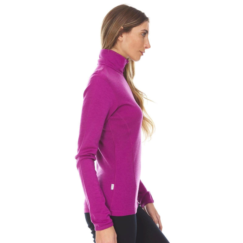 Load image into Gallery viewer, Midweight Women's Wool 1/4 Zip - 100% Merino Wool
