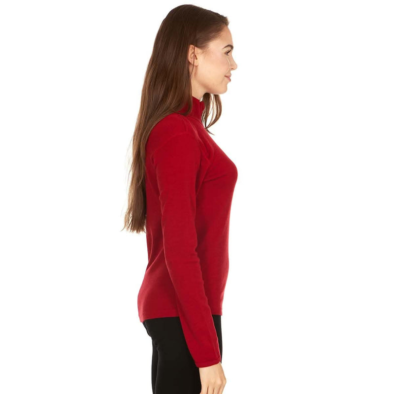 Load image into Gallery viewer, Midweight Women's Wool 1/4 Zip - 100% Merino Wool
