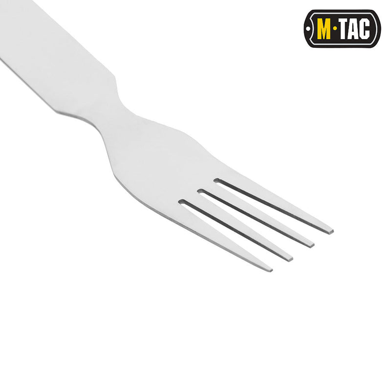 Load image into Gallery viewer, M-Tac Steel Large Cutlery Set (4 items)
