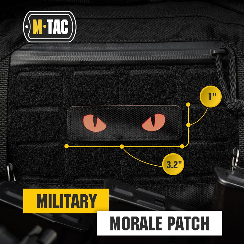Load image into Gallery viewer, M-Tac Patch Cat Eyes Laser Cut
