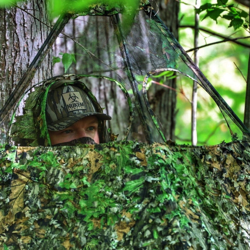 Load image into Gallery viewer, Hunting Blind - Mossy Oak Obsession 3D Leafy
