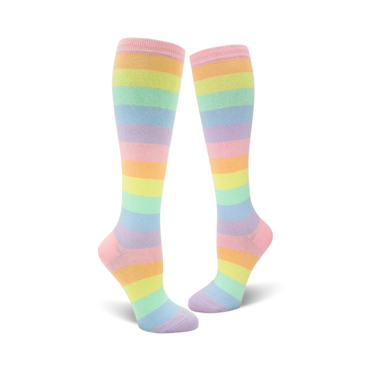 Pastel Rainbow Striped
