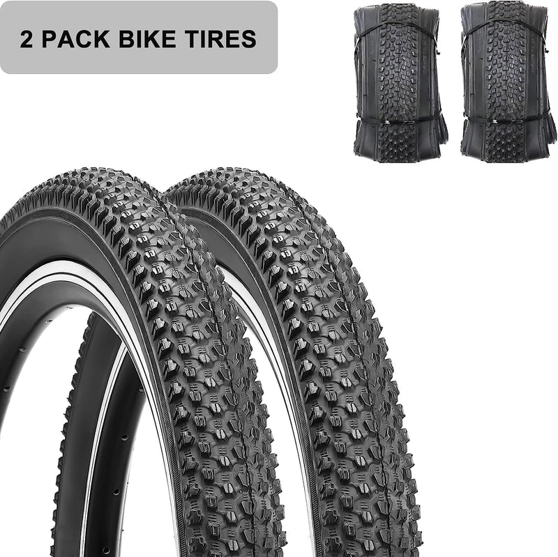Load image into Gallery viewer, Mountain Bike Tires (2-Pack) - 20/24/26 Inch
