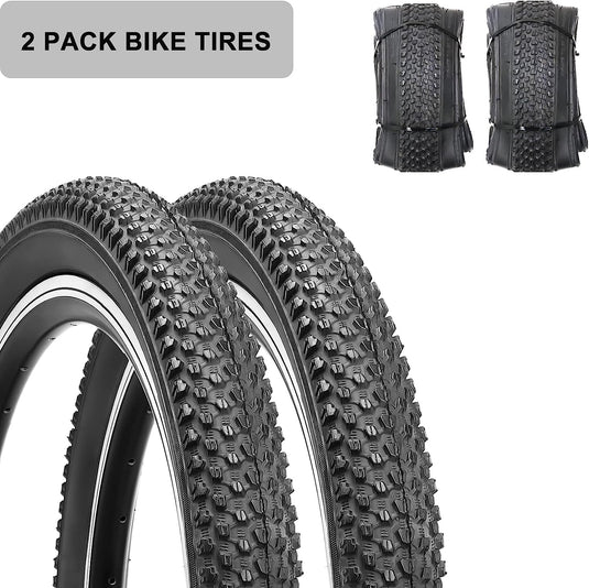 Mountain Bike Tires (2-Pack) - 20/24/26 Inch
