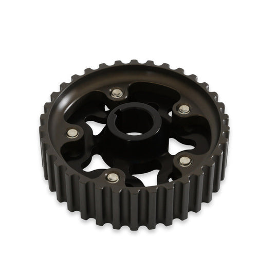 AEM Electronics Tru-Time Cam Gear Black 5-Bolt Honda B Series