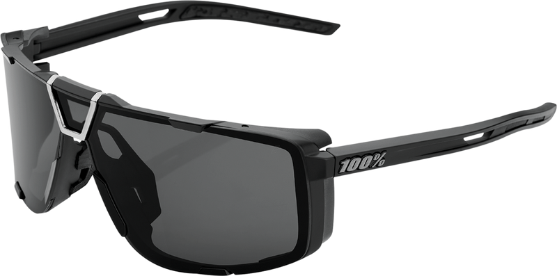 Load image into Gallery viewer, 100% Eastcraft Sunglasses - Matte Black - Smoke 61045-102-01
