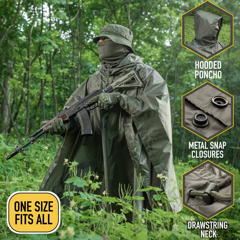 Load image into Gallery viewer, M-Tac Waterproof Poncho
