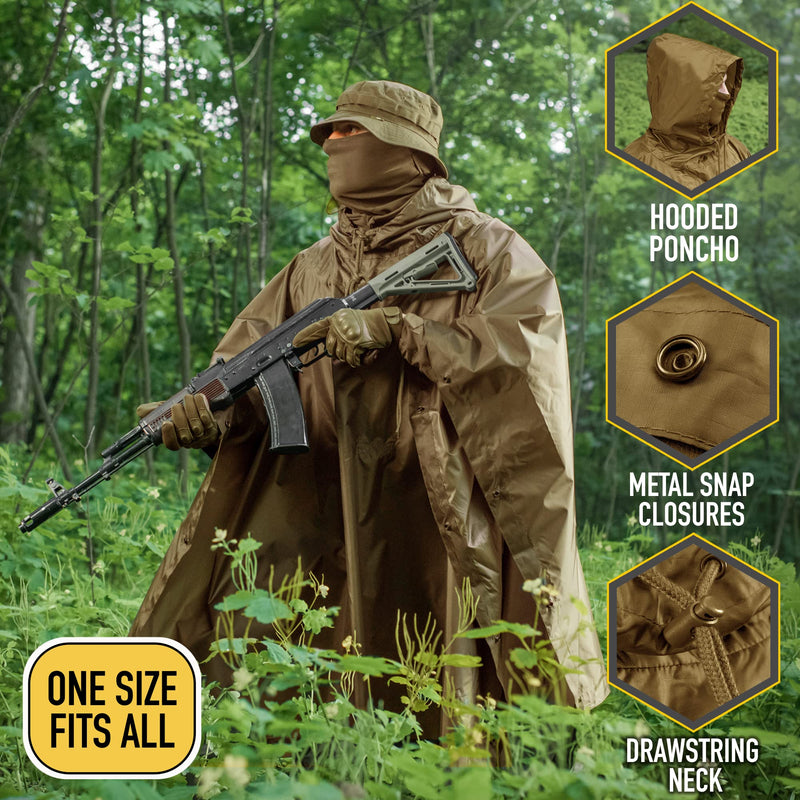 Load image into Gallery viewer, M-Tac Waterproof Poncho
