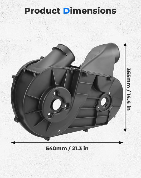 Inner Clutch Cover Belt Box for Polaris RZR XP 1000/Ranger Crew XP 1000 900/General