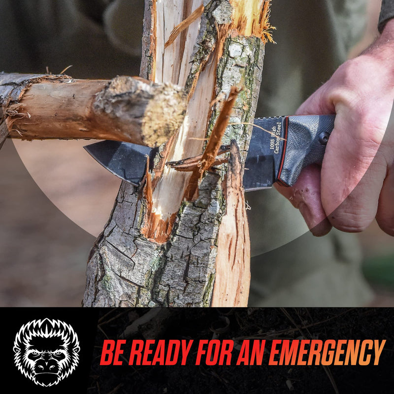 Load image into Gallery viewer, The Naked Bloodline Survival Knife Giftset for Men
