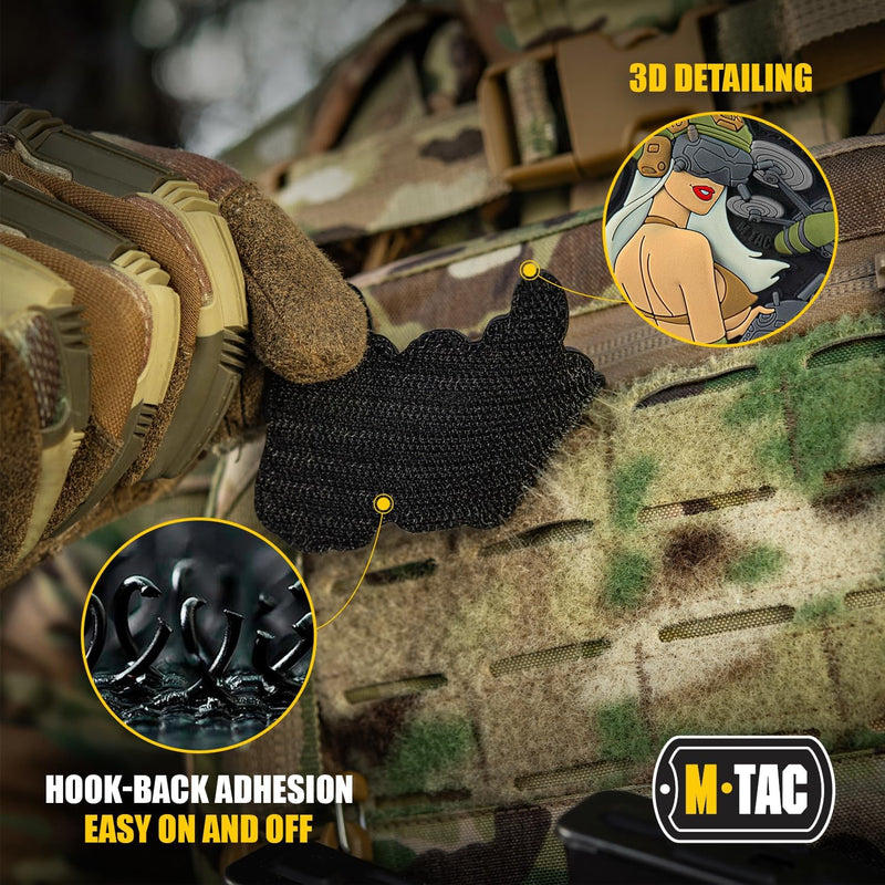 Load image into Gallery viewer, M-Tac Morale Patch Tactical Girl
