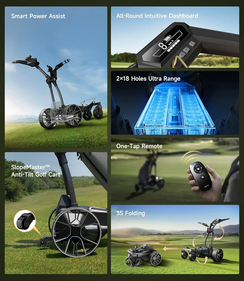 Load image into Gallery viewer, Navee Birdie 3 Electric Golf Push Cart
