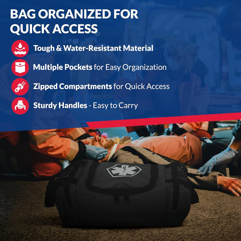 Load image into Gallery viewer, Fully Stocked First Responder Trauma Kit
