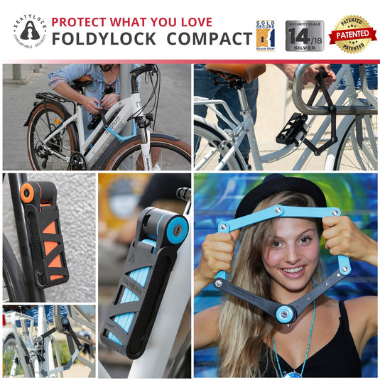 Foldylock Compact - Seatylock’s All-Time Bestseller Folding Bike Lock