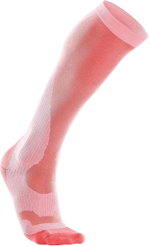 2XU Women's Compression Performance Run Sock - WA2443e (Candy Pink) Small