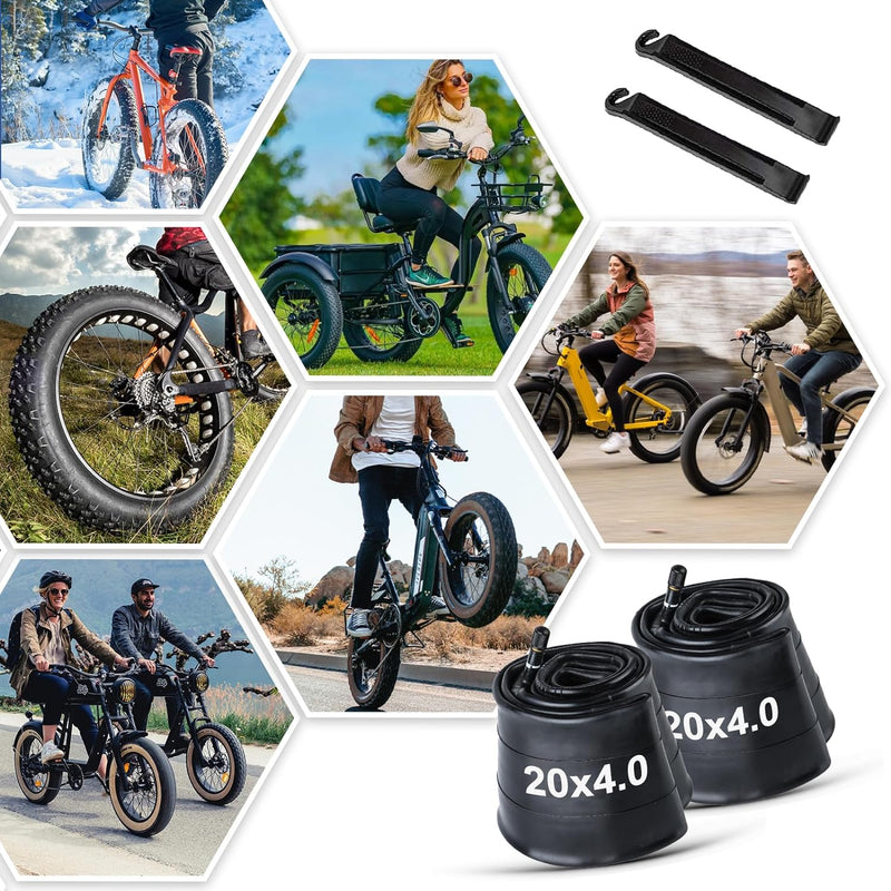 Load image into Gallery viewer, Fat Tire Tube - 20”×4&quot; / 26&quot;×4&quot;
