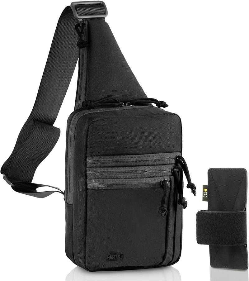 Load image into Gallery viewer, M-Tac LEFT-HANDED Tactical Sling Bag for Men with Holster
