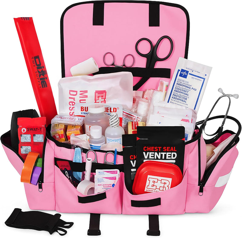 Load image into Gallery viewer, Deluxe EMT Trauma Kit - Fully Stocked First Responder Bag
