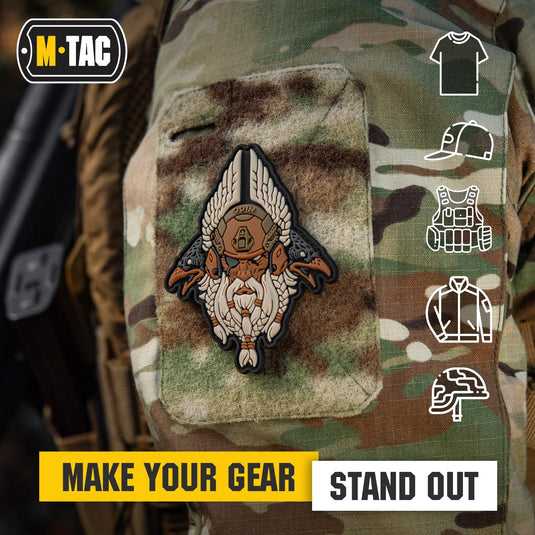 M-Tac Morale Patch Viking Invasion PVC