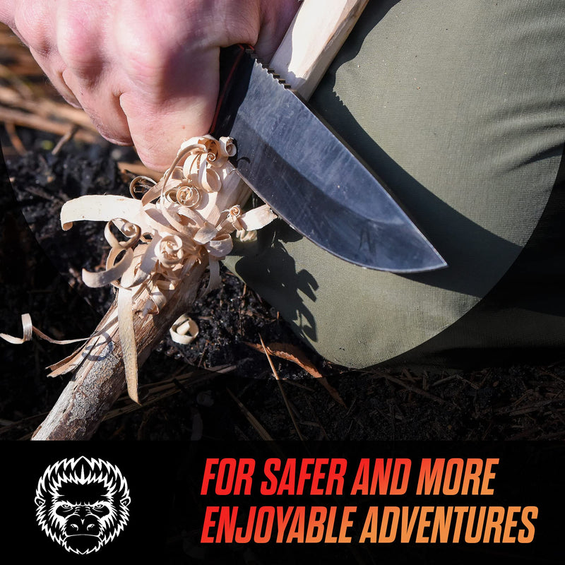 Load image into Gallery viewer, The Naked Bloodline Survival Knife Giftset for Men
