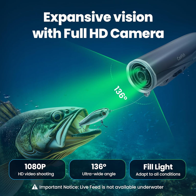 Load image into Gallery viewer, Chasing CanFish Fishing CamX Lure Action Camera
