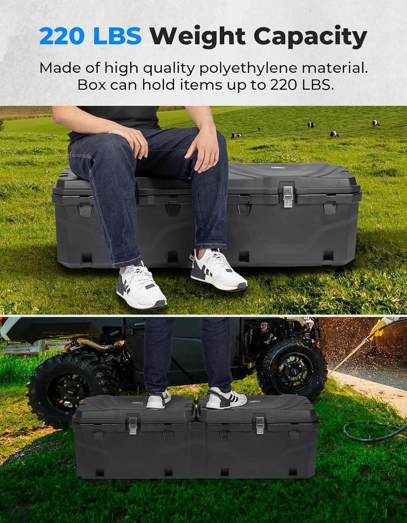 Load image into Gallery viewer, UTV Bed Box 29GAL for Polaris Ranger 1000 / XP 1000 / CREW 2018-2024
