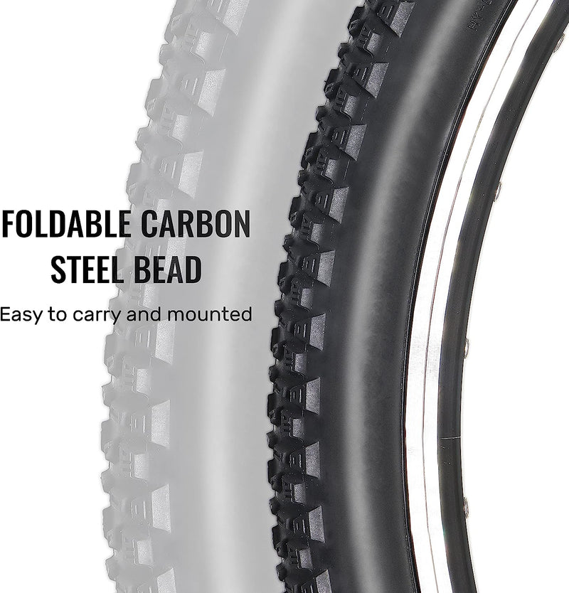 Load image into Gallery viewer, Mountain Bike Tires (2-Pack) - 20/24/26 Inch
