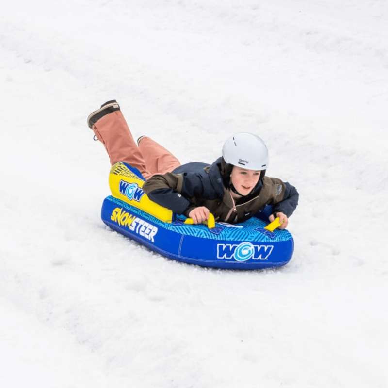 Load image into Gallery viewer, WOW Watersports SnowSteer Snow Sled
