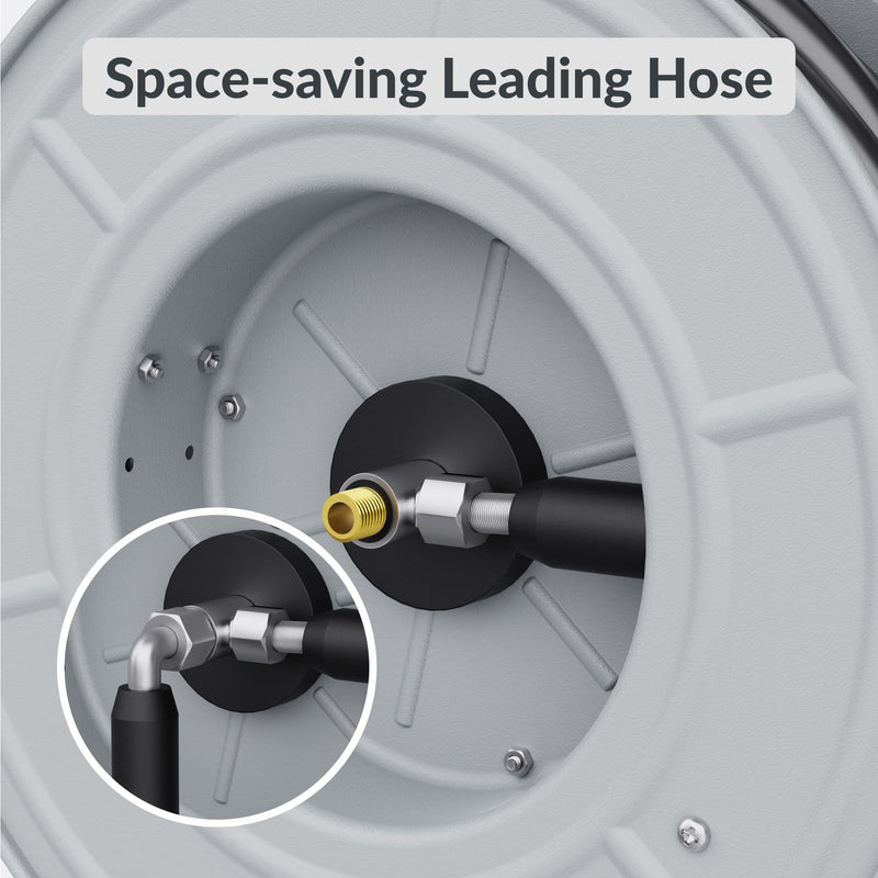 Load image into Gallery viewer, Retractable Pressure Hose Reel-1/4in
