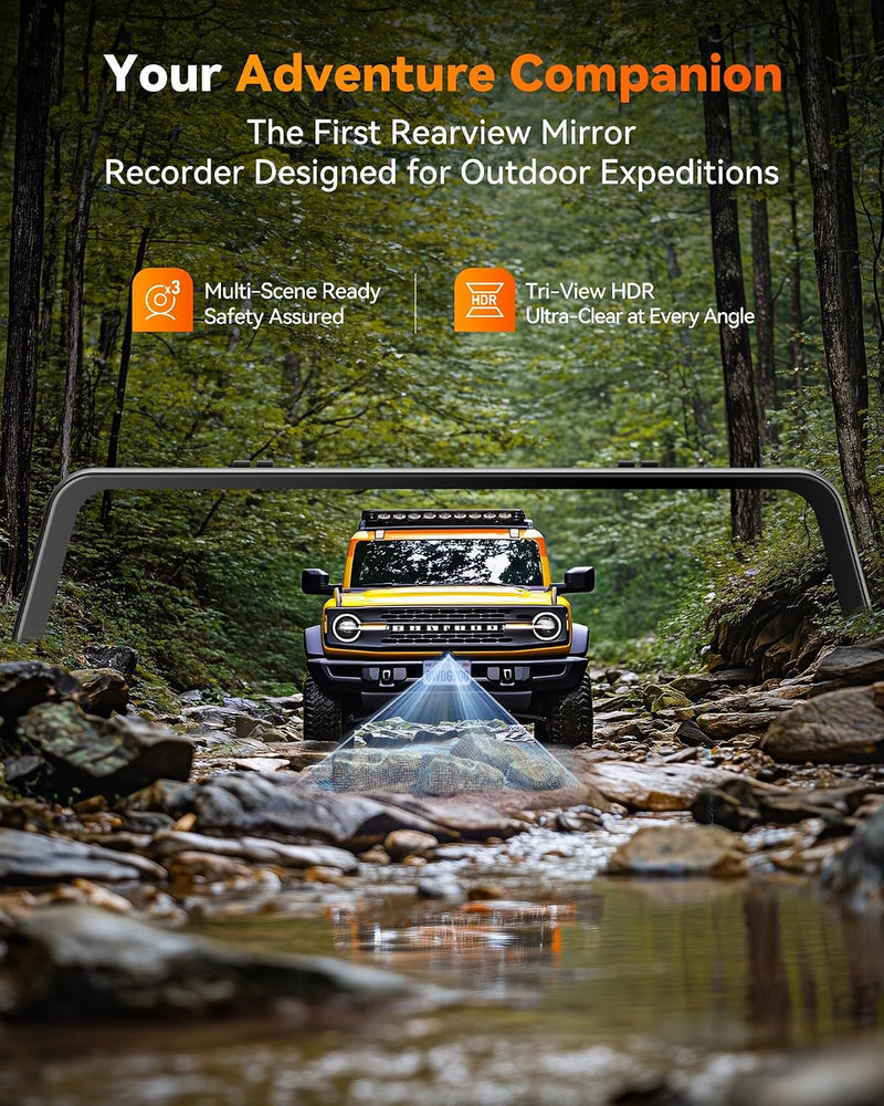 Load image into Gallery viewer, Wolfbox G900 TriPro Bumper Dash Cam
