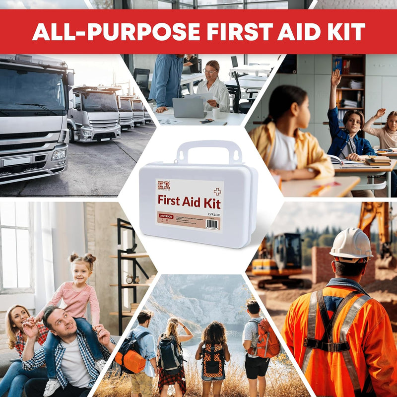 Load image into Gallery viewer, 10 Person First Aid Kit –  Type III, ANSI A, OSHA Compliant
