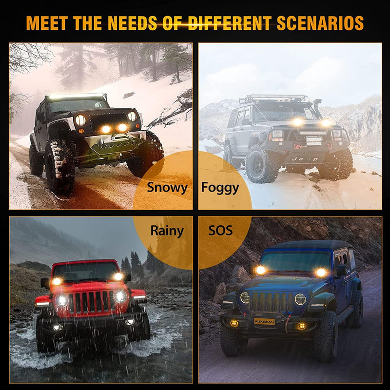 Load image into Gallery viewer, P4 Series | 4 Inch 90W 9000LM 6 Modes LED Pods Driving Lights
