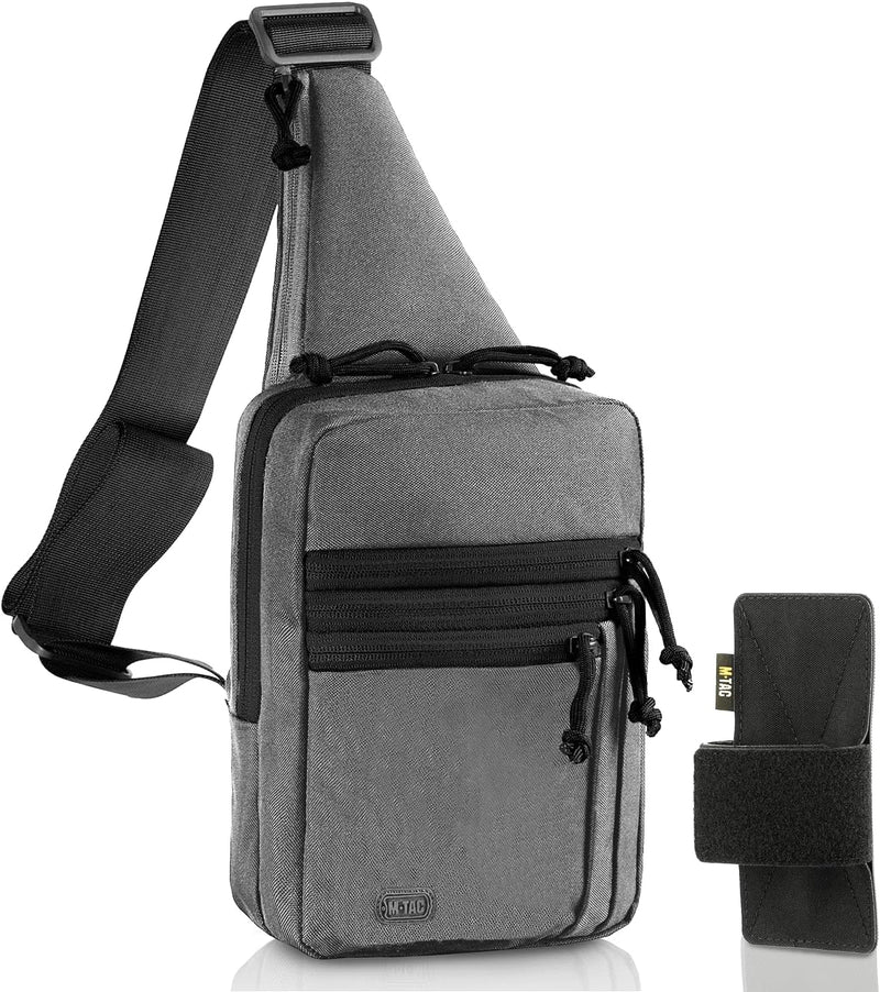 Load image into Gallery viewer, M-Tac LEFT-HANDED Tactical Sling Bag for Men with Holster
