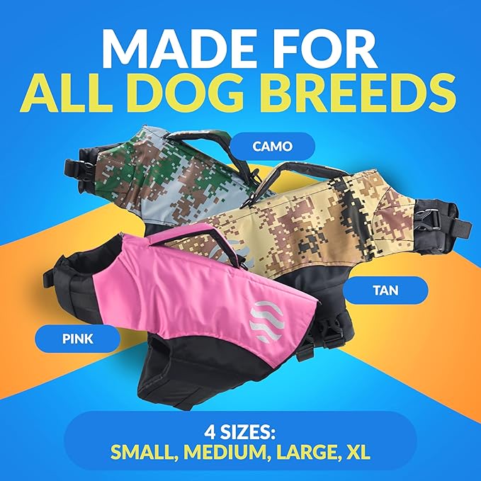Load image into Gallery viewer, Water Dog Safety - Dog Life Jacket (5 colors)
