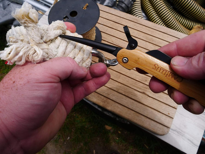 Load image into Gallery viewer, Camillus 7.5&quot; Marlin Spike Folding Pocket Knife
