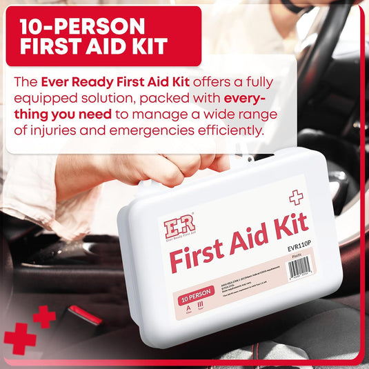 10 Person First Aid Kit –  Type III, ANSI A, OSHA Compliant
