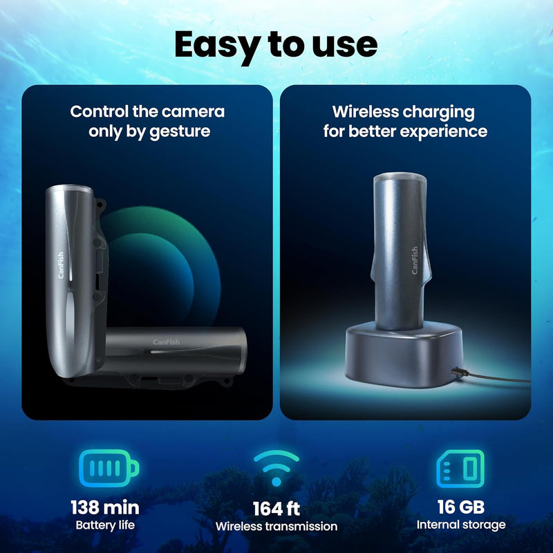 Load image into Gallery viewer, Chasing CanFish Fishing CamX Lure Action Camera
