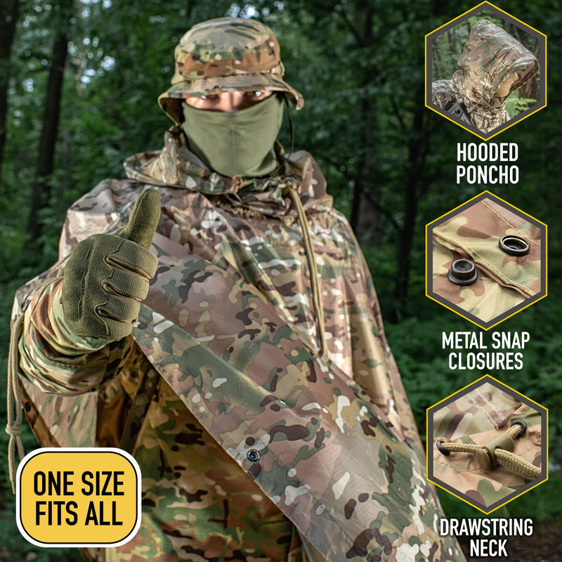 Load image into Gallery viewer, M-Tac Waterproof Poncho
