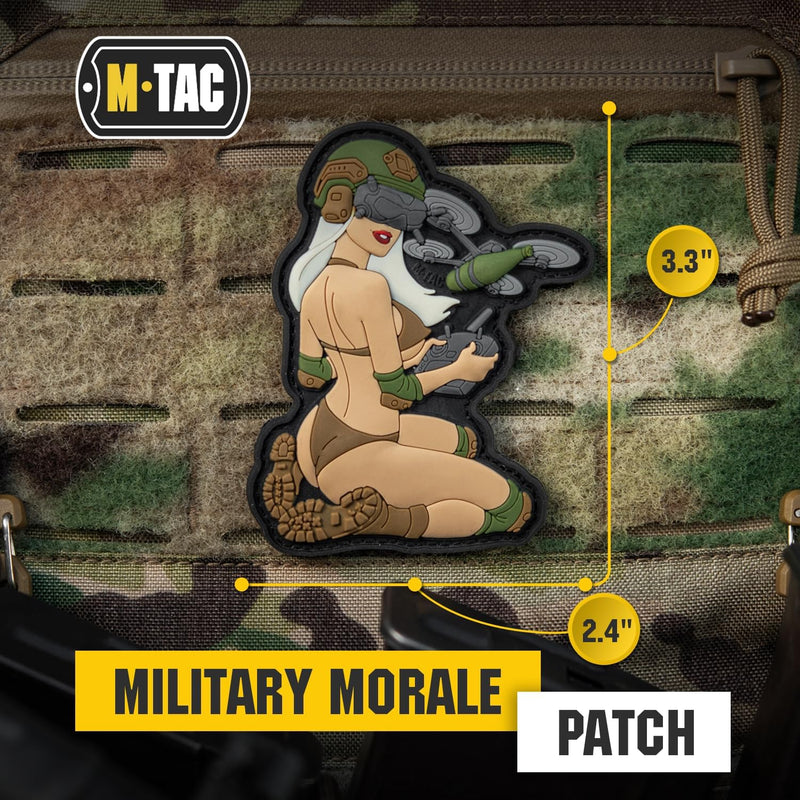 Load image into Gallery viewer, M-Tac Morale Patch Tactical Girl
