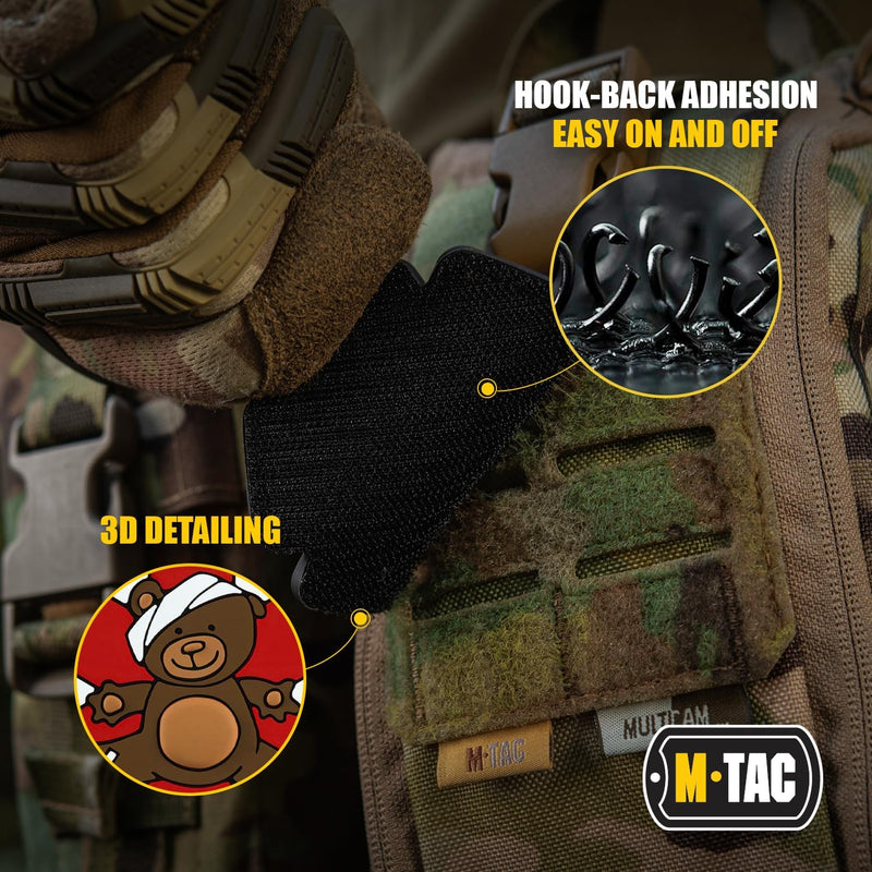 Load image into Gallery viewer, M-Tac Morale Patch Paramedic Bear PVC
