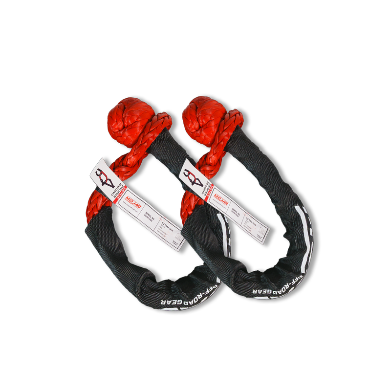 Load image into Gallery viewer, Soft Shackle 1/2'' x 24” with sleeve and bag (Set of 2 Shackles) (Lifetime Warranty)
