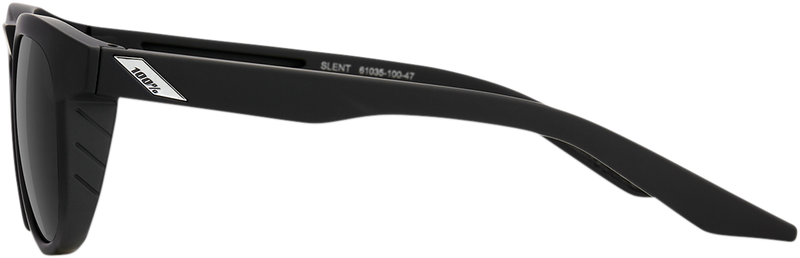 Load image into Gallery viewer, 100% Slent Sunglasses - Black - Gray Polarized 61035-100-47
