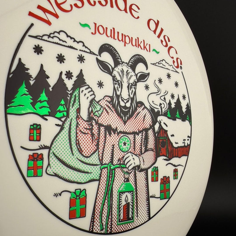 Load image into Gallery viewer, Tournament Harp - Joulupukki the Christmas Goat

