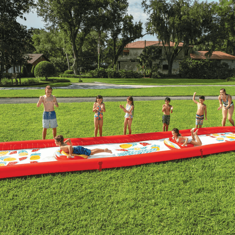 Load image into Gallery viewer, WOW Watersports Pineapple Super Backyard Lawn Slide
